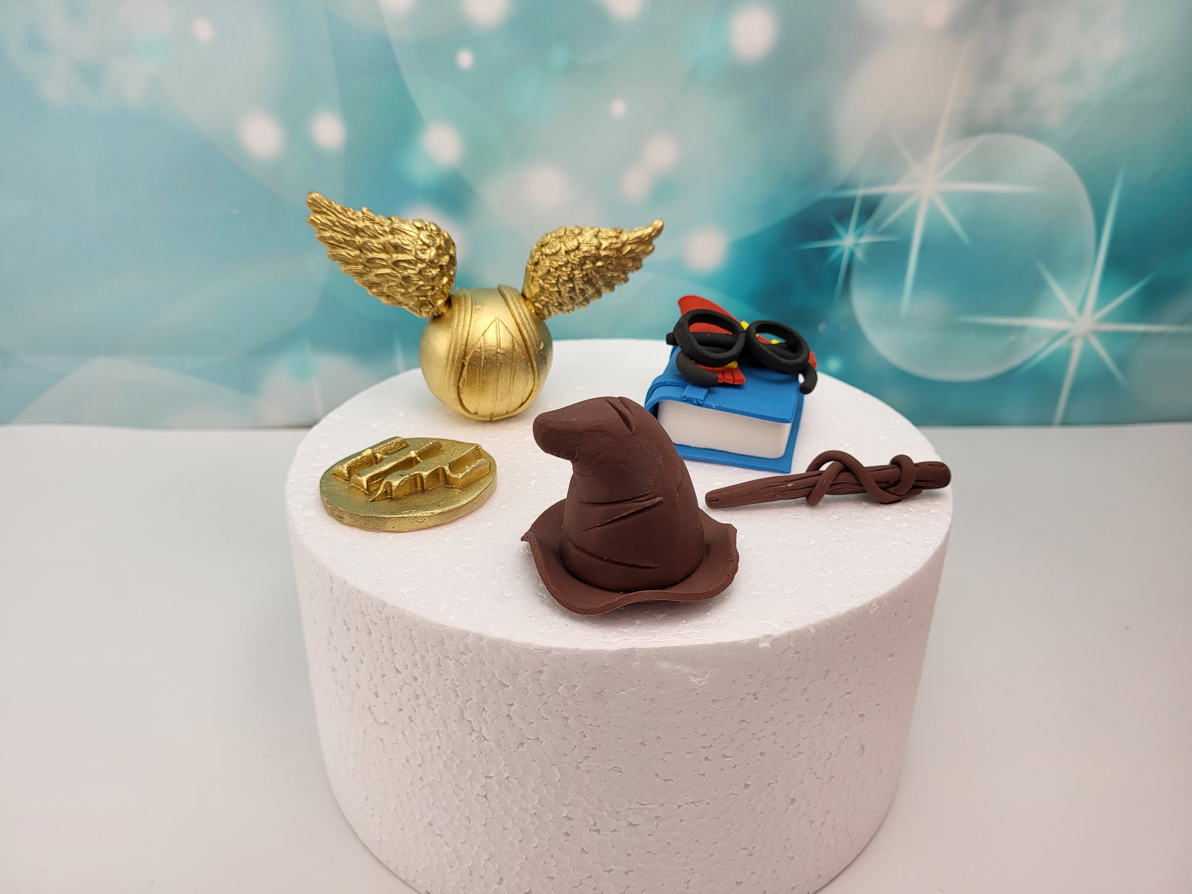 🎂 Harry Potter Zuckerdeko – Magische Tortendekoration ✨