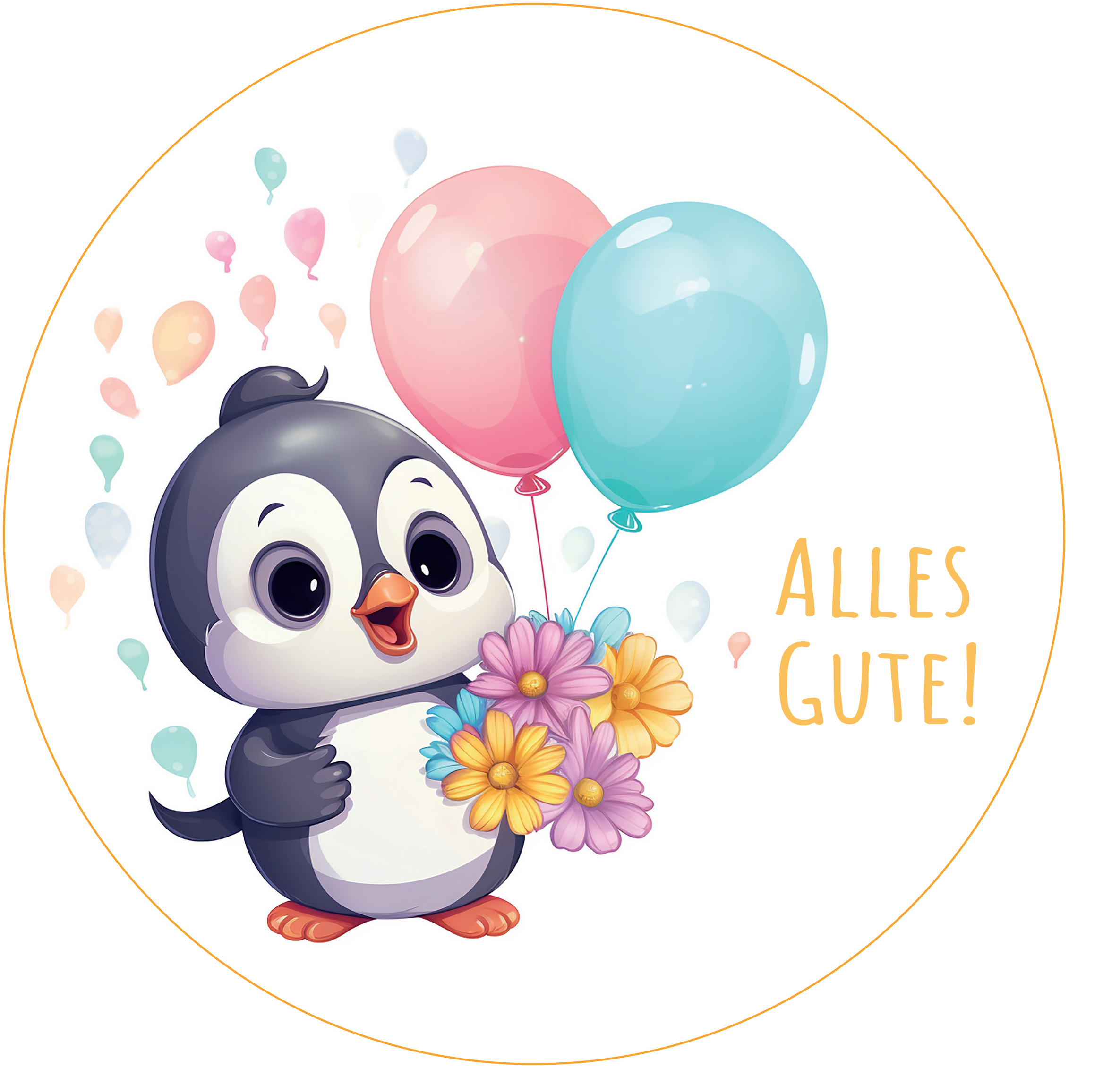 Tortenaufleger Geburtstag