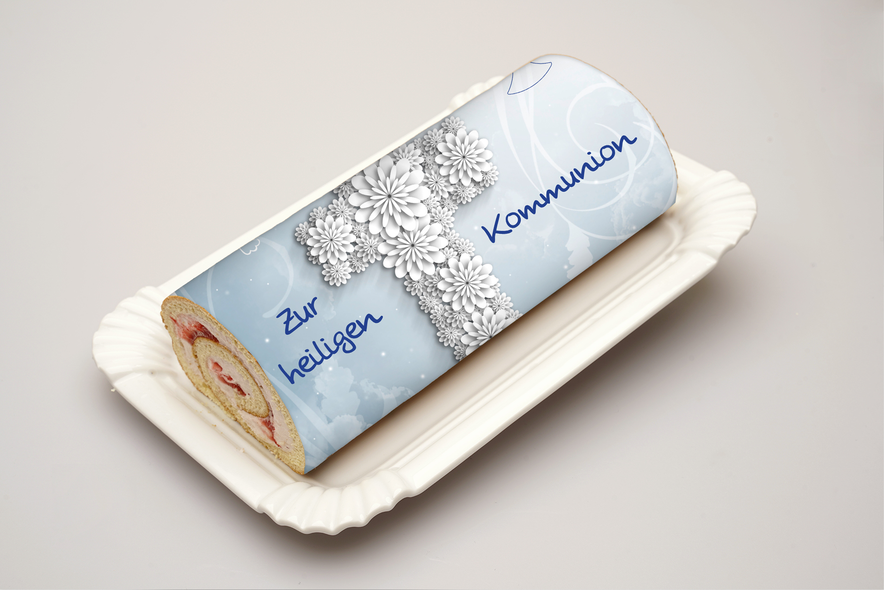 Rouladendekor "Zur heiligen Kommunion"