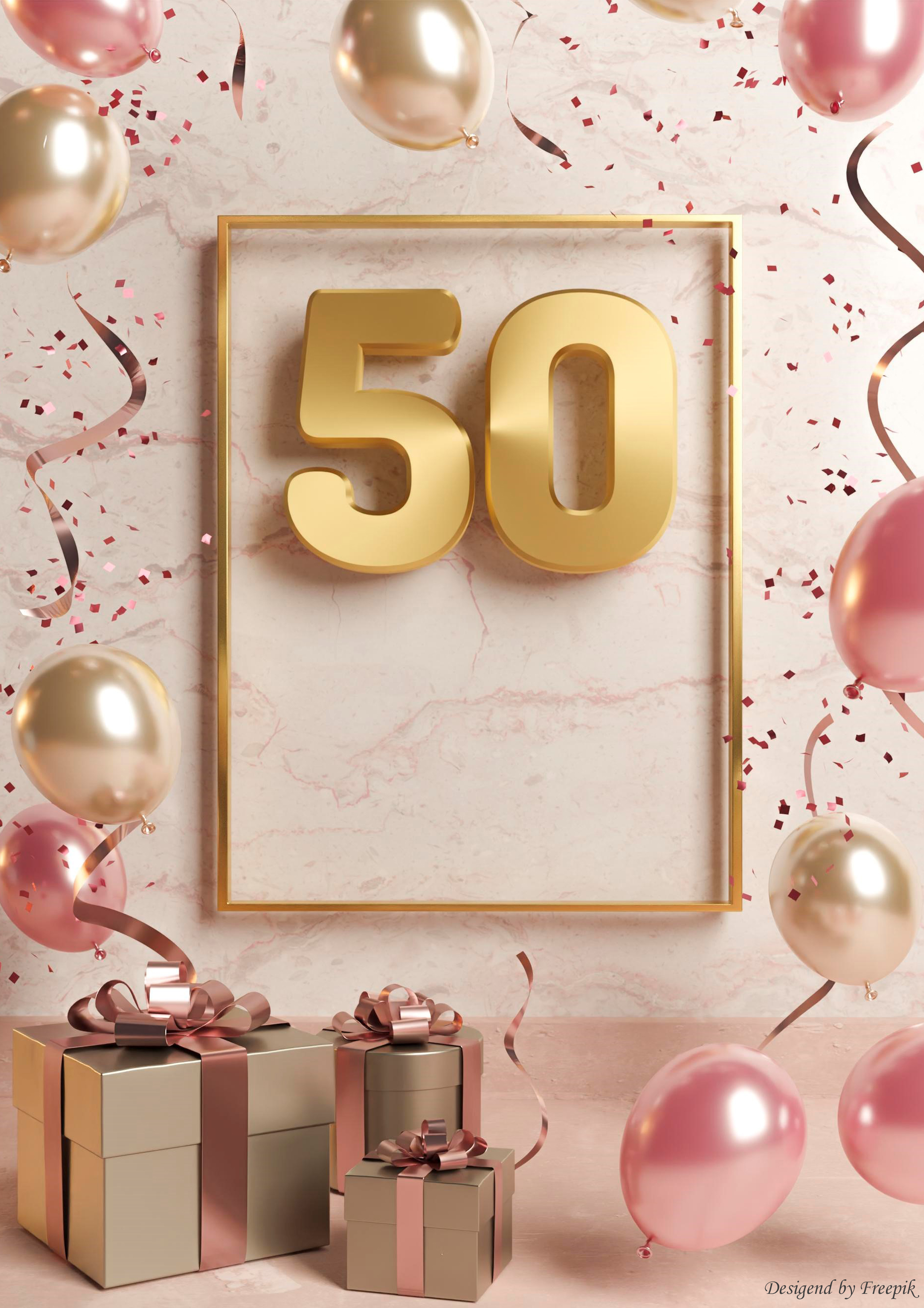 Tortenaufleger 50 Geburtstag