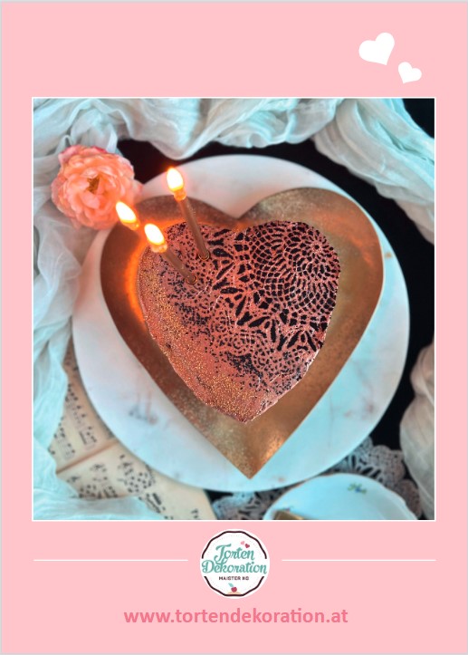 Rezeptkarte Herztorte