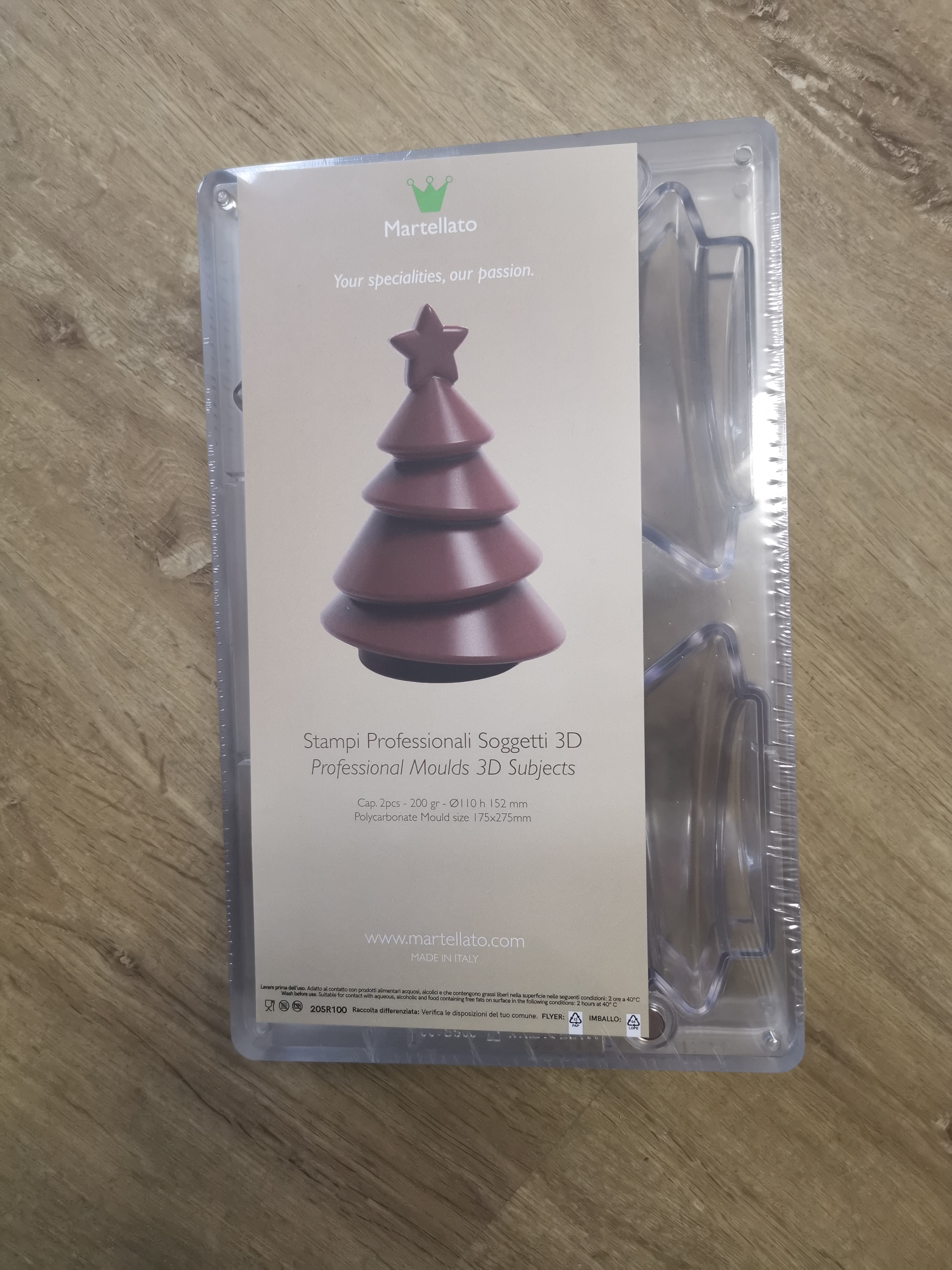 Profi Gussform für 3D Tannenbaum  MAGNETFORM