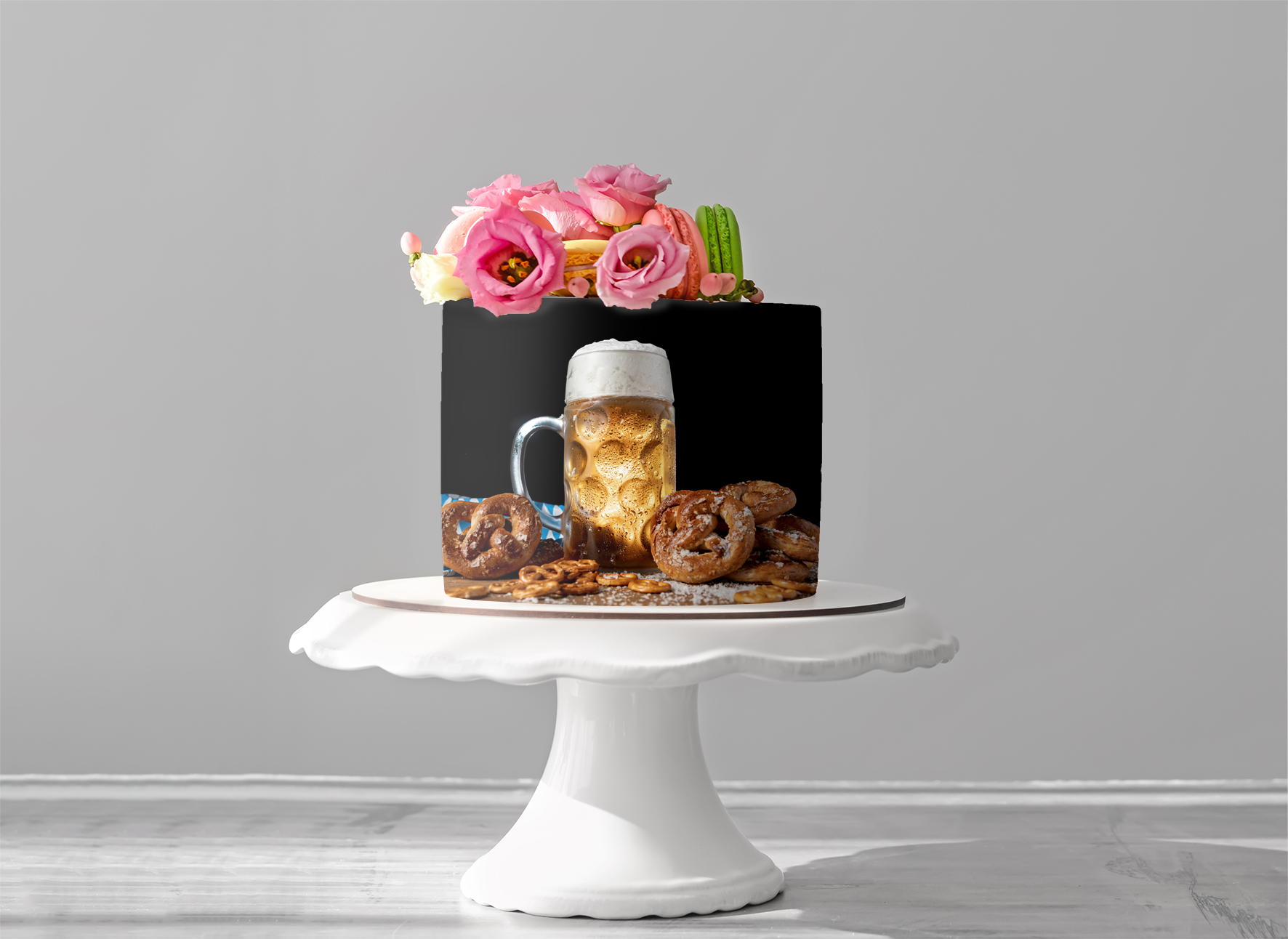 Deko Fondant Brotzeit Oktoberfest