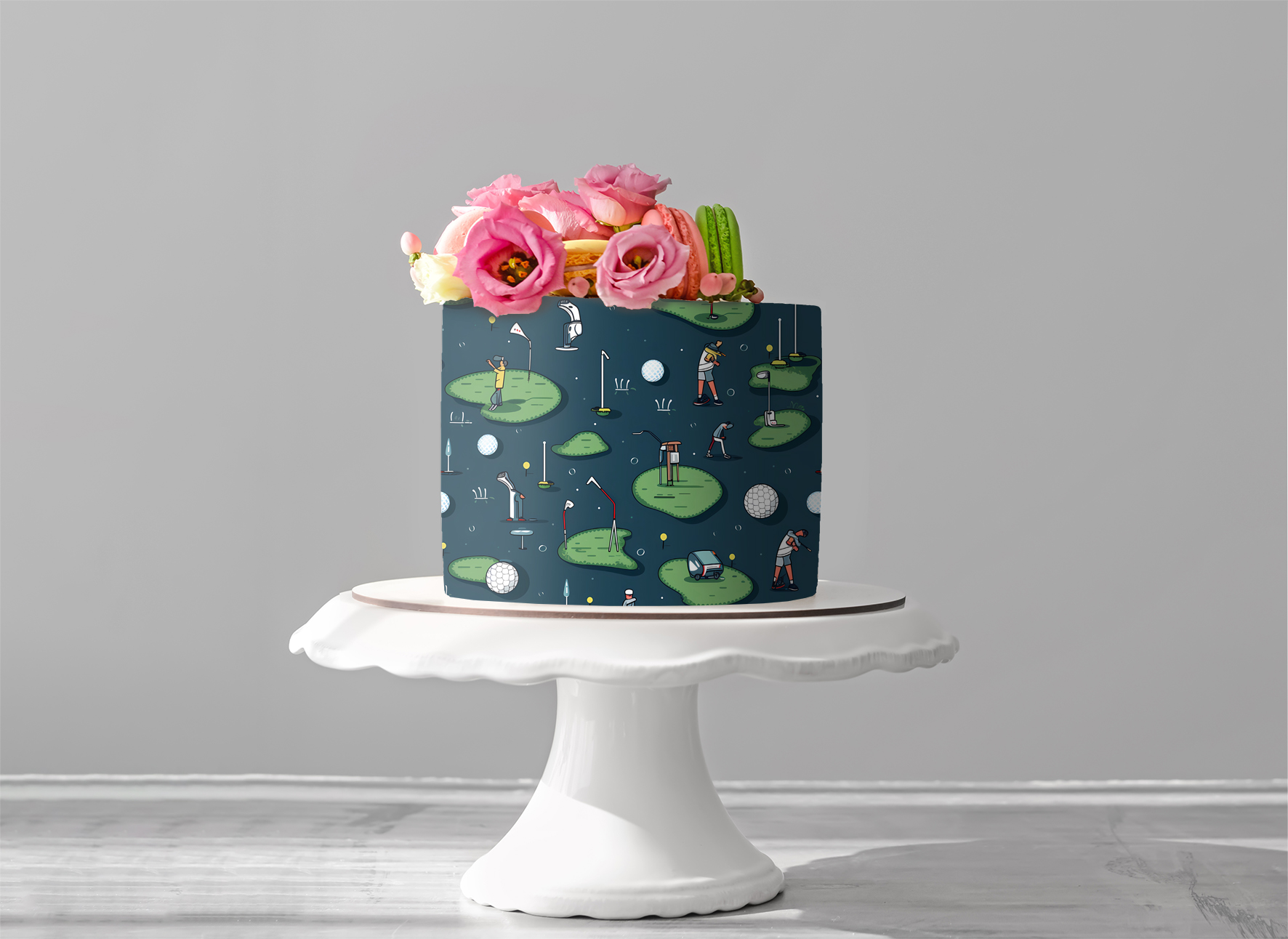 Deko Fondant Golf