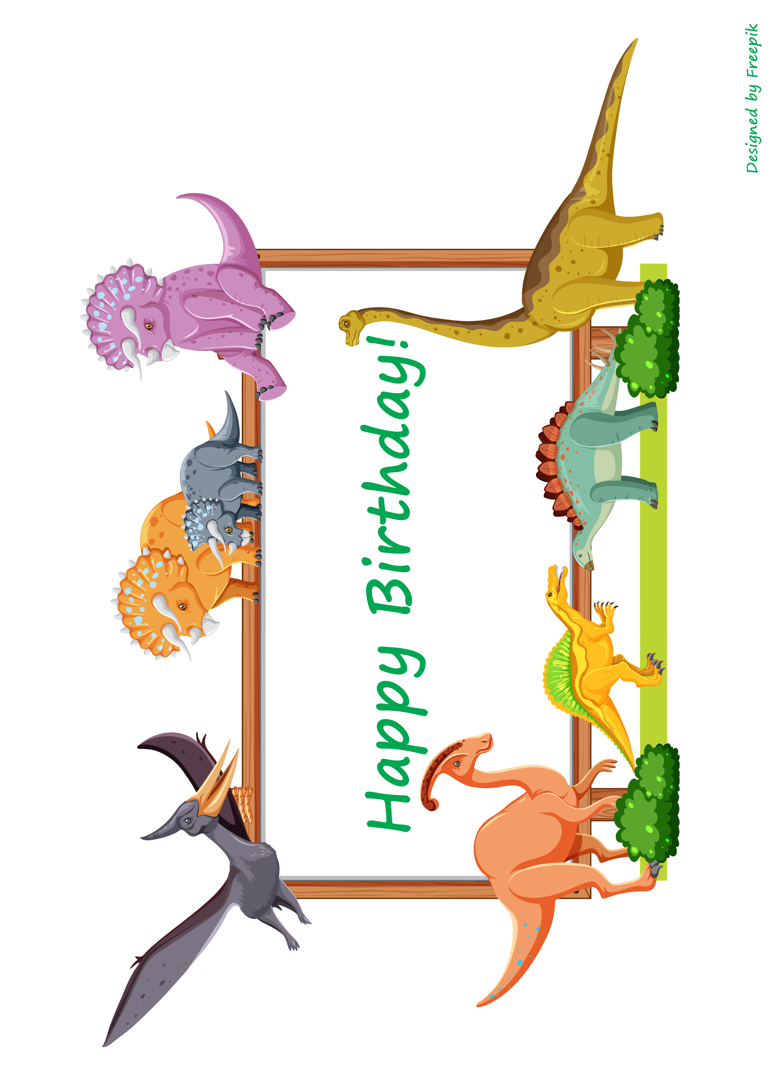 Tortenaufleger Dinosaurier