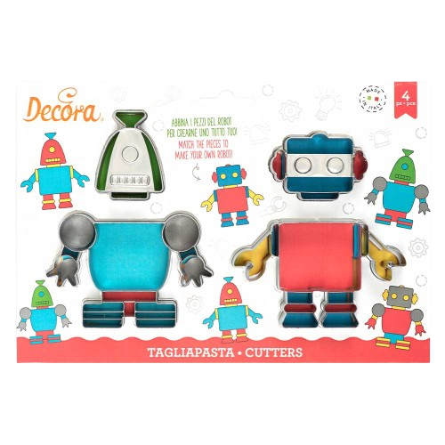 Ausstecher Set Roboter
