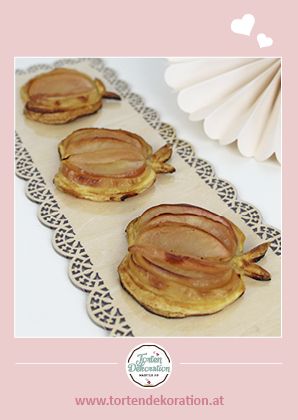 Rezeptkarte Blätterteig Äpfel