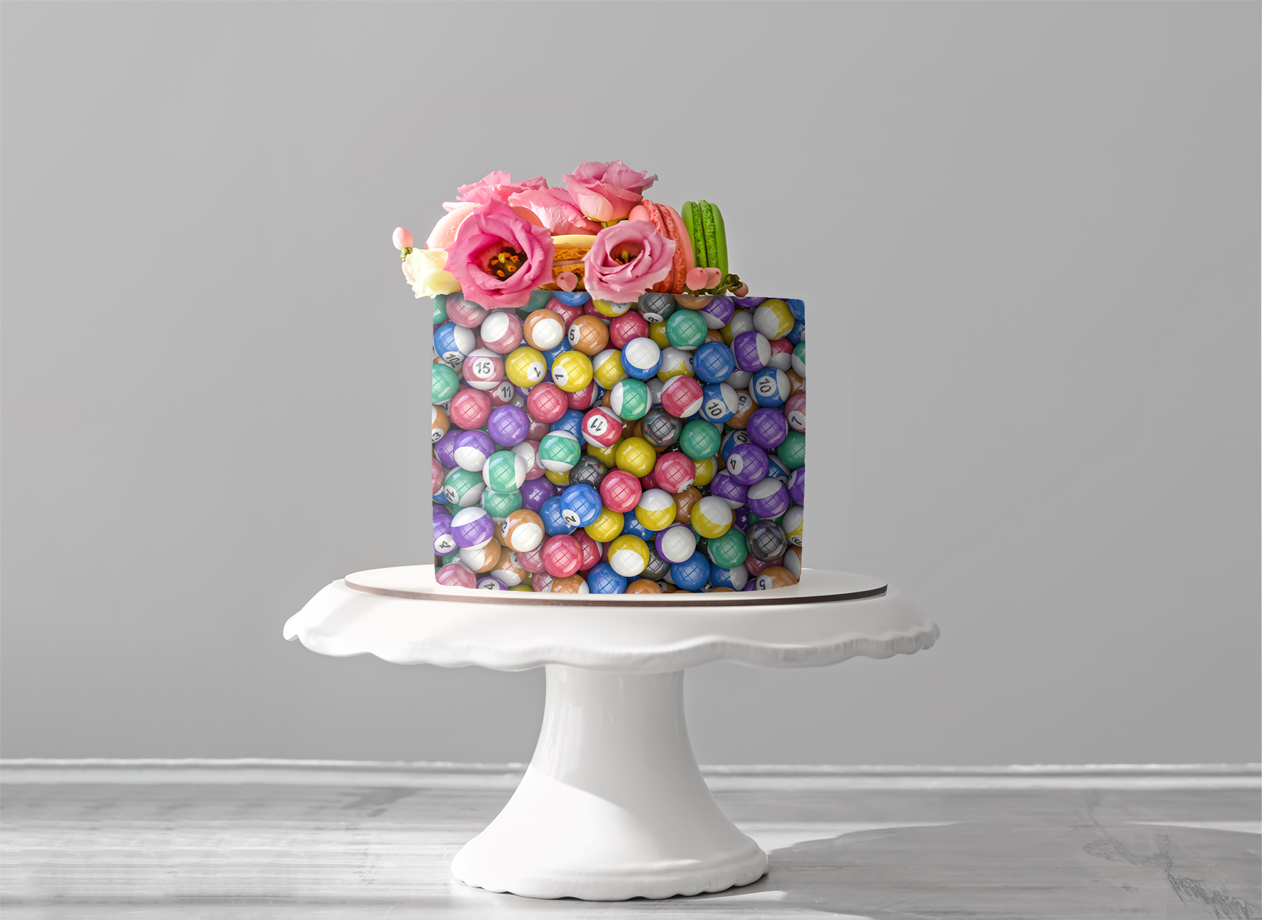 Deko Fondant Billiard