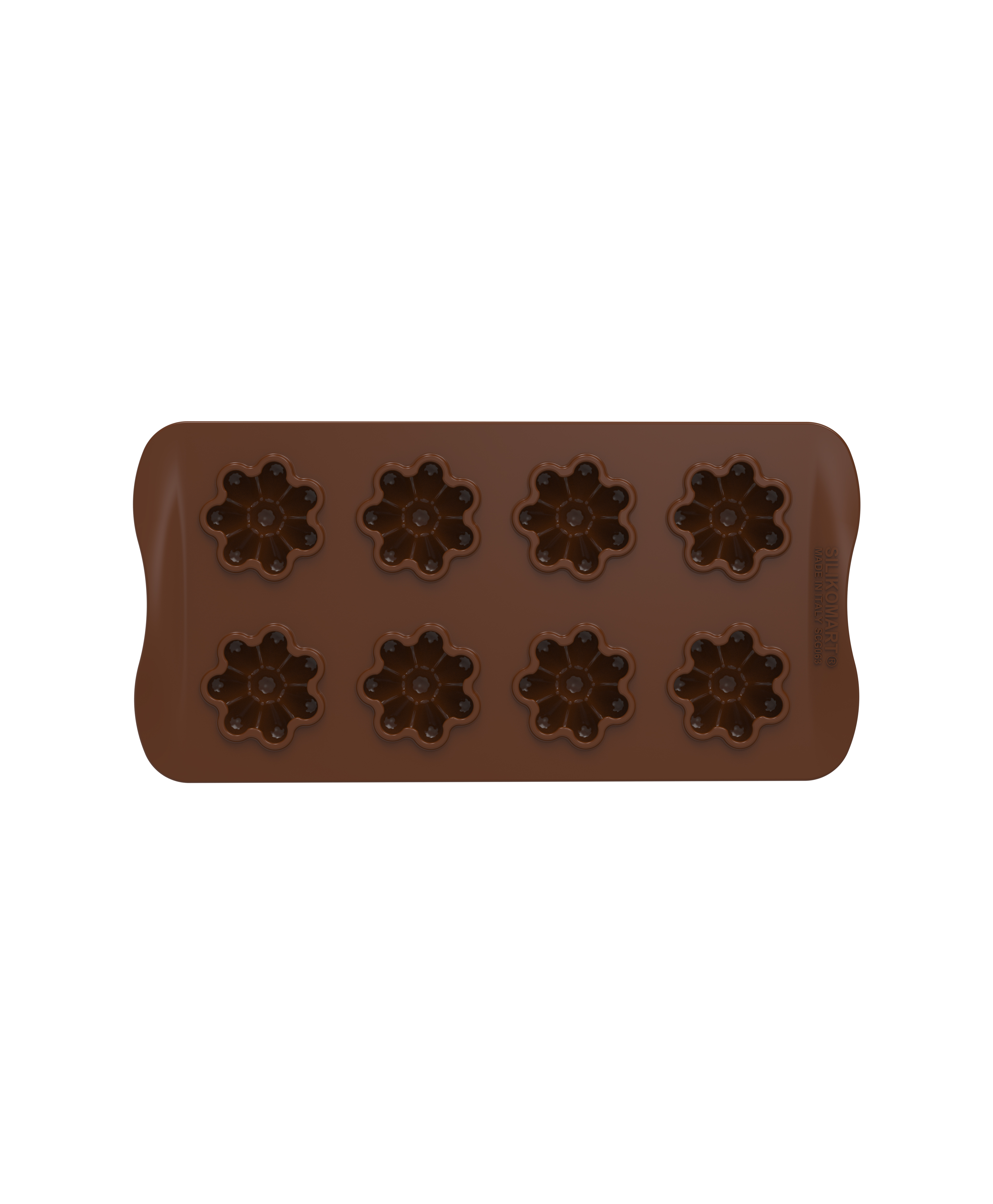 Pralinengussform Blüten