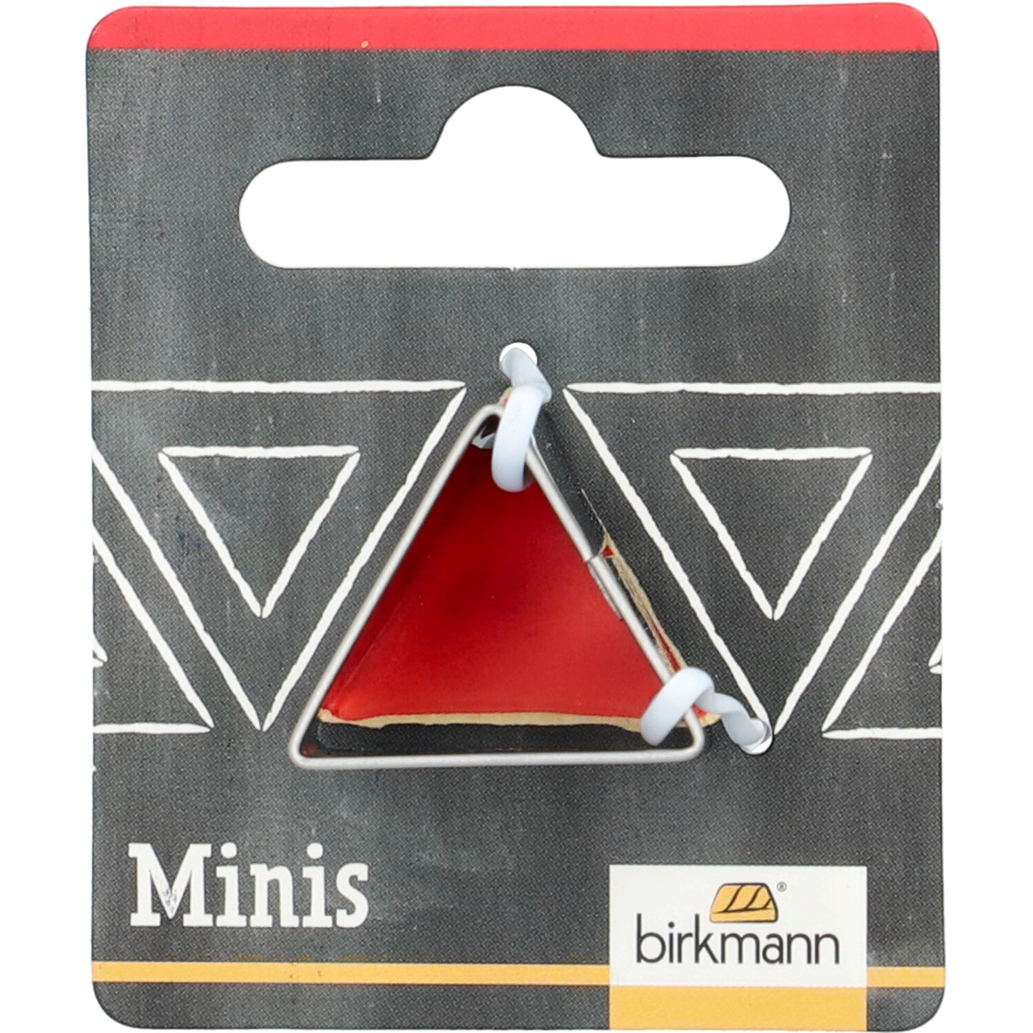 Mini-Ausstechform Dreieck Edelstahl | 2,4 cm