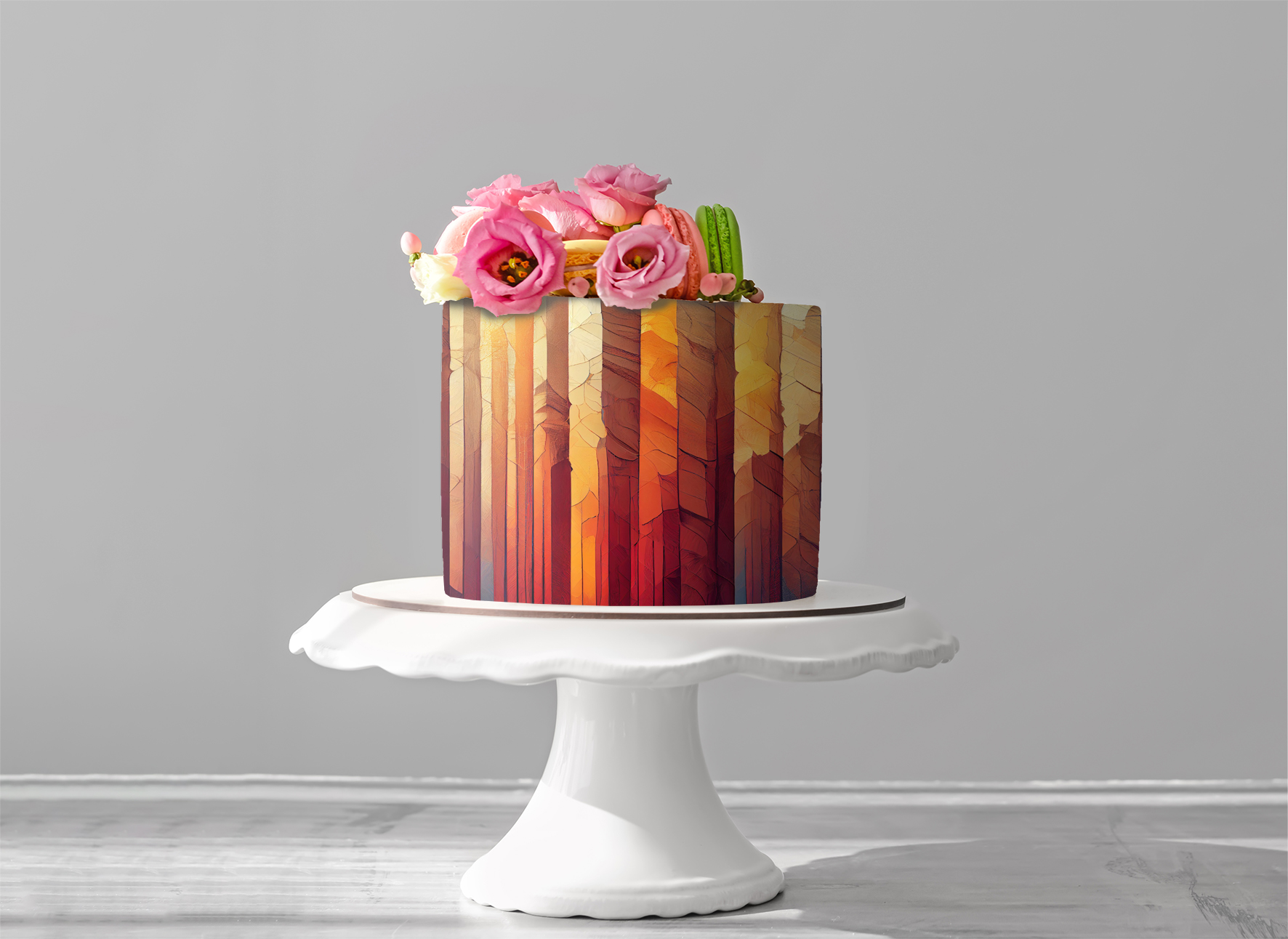Deko Fondant Braun