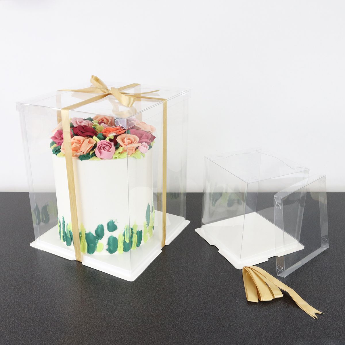 Tortenbox Crystall CCB10 | 28x28x30 cm