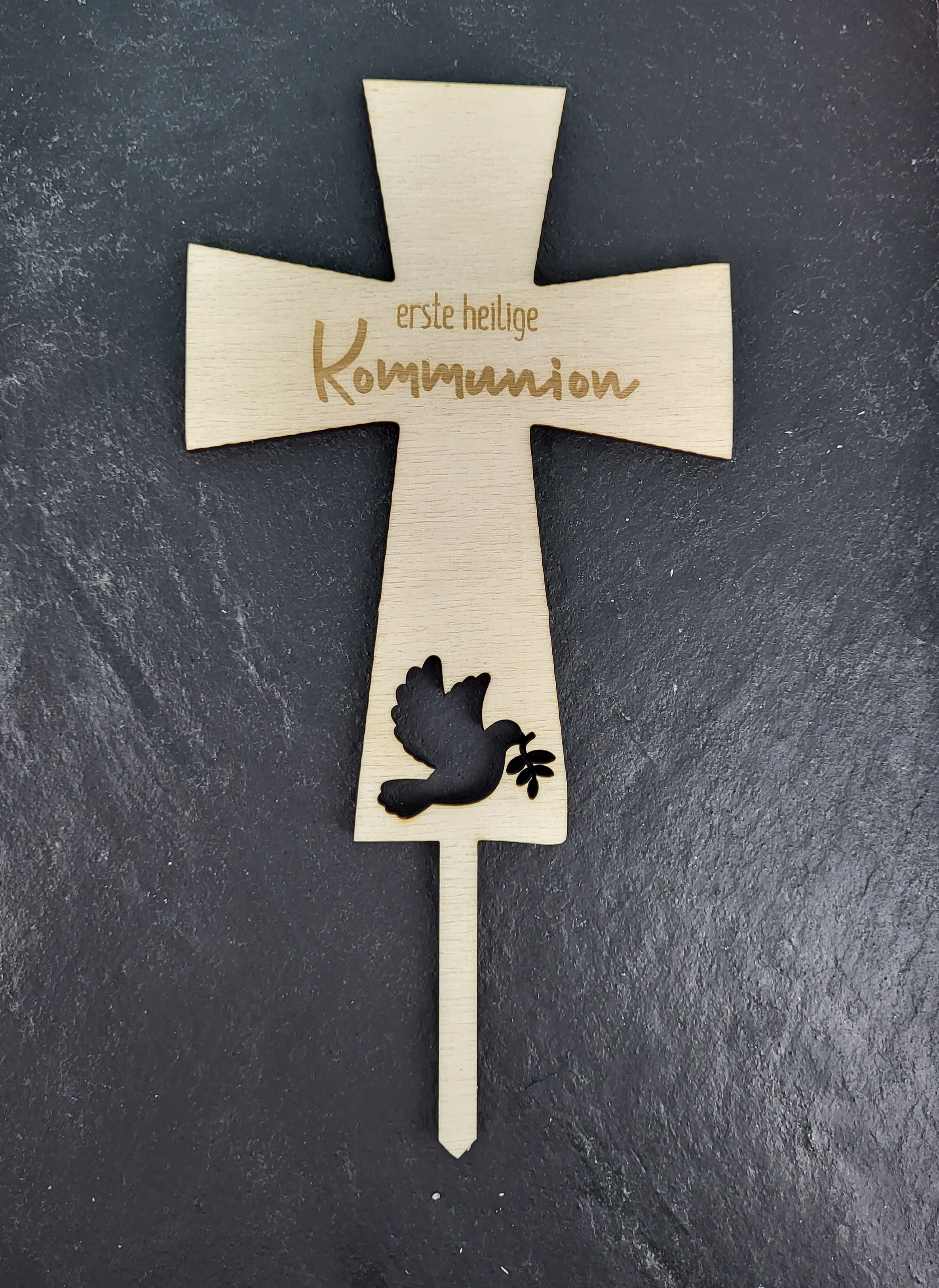 Cake Topper Kreuz erste heilige Kommunion T3