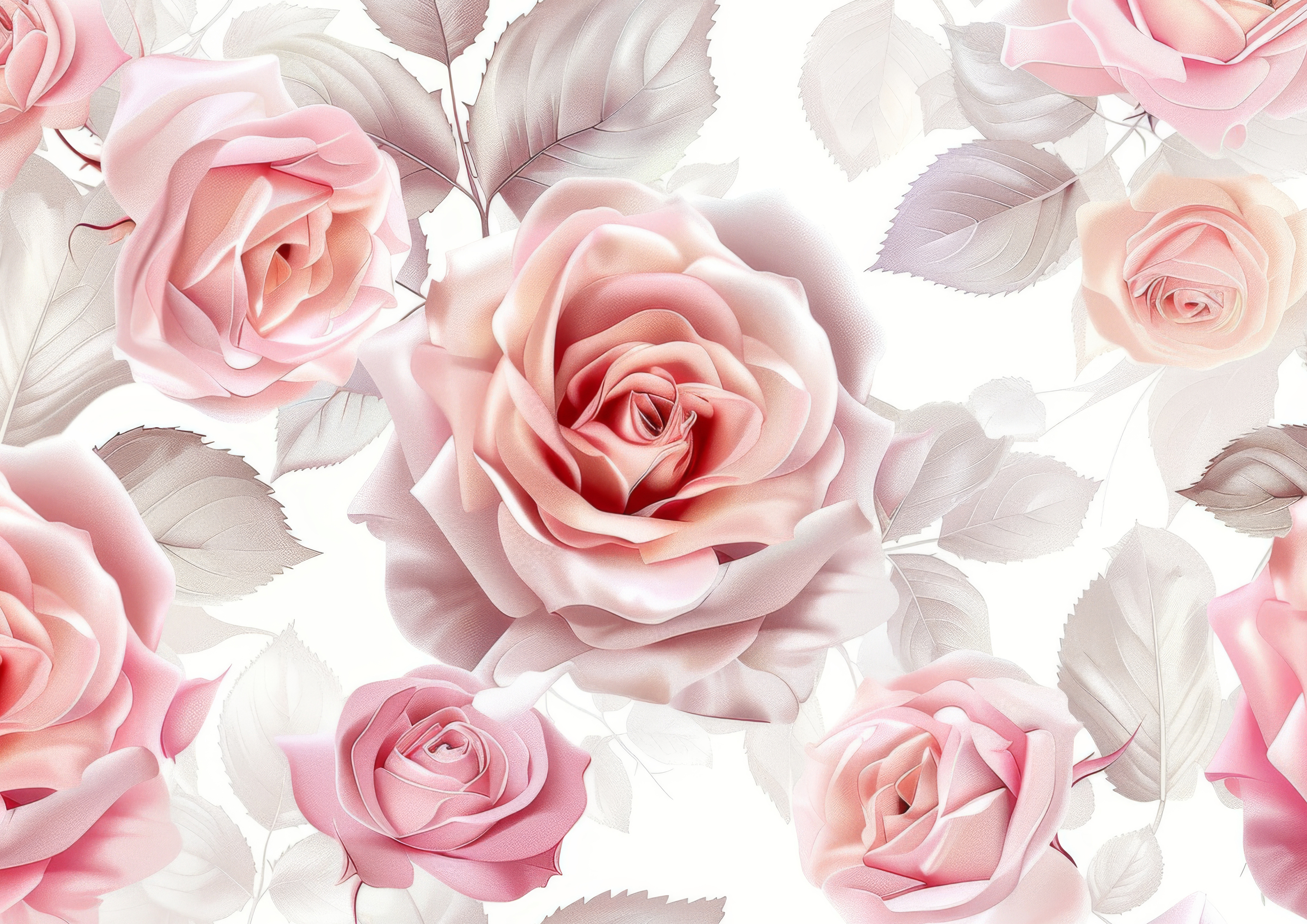 Deko Fondant Rosen
