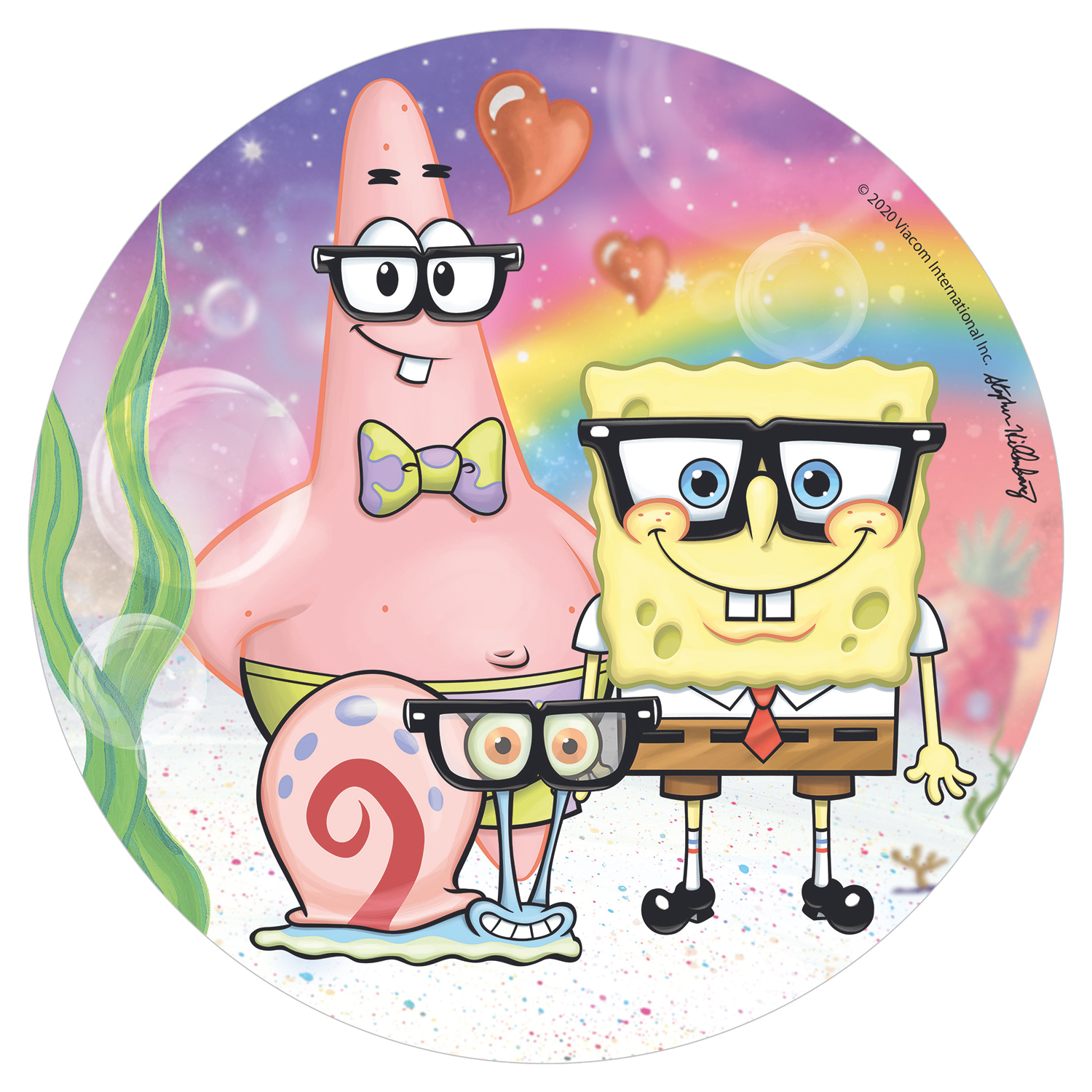 Tortenaufleger SpongeBob – 20 cm Ø