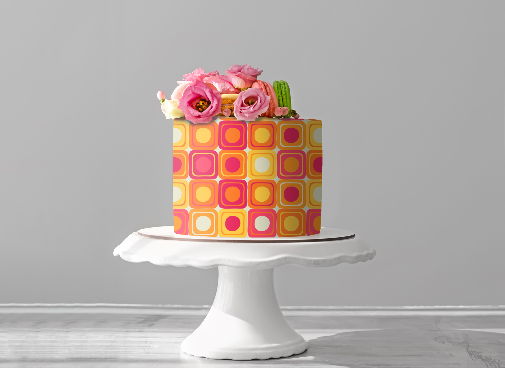 Deko Fondant Retro
