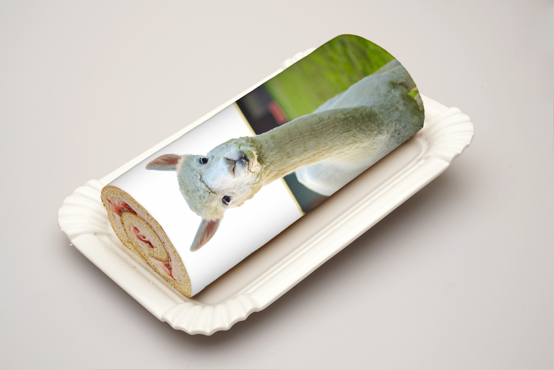 Rouladendekor Lama