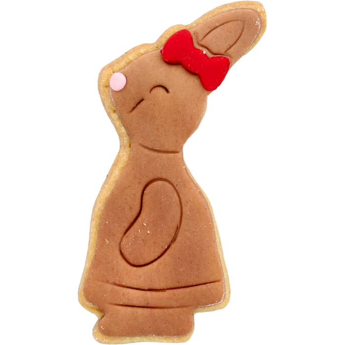 Ausstechform „Hase mit Kleid“ – 8 cm A110