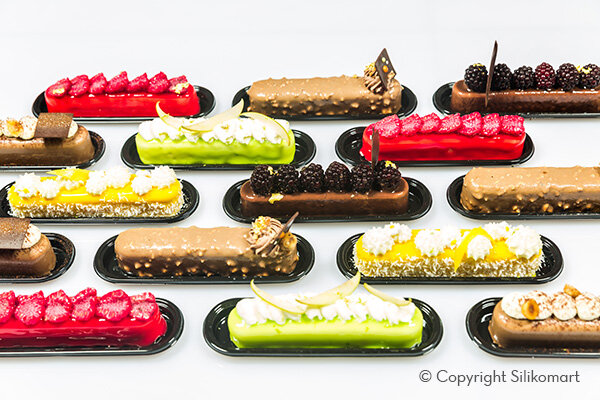 100er-Set wiederverwendbare  ECLAIR Tabletts