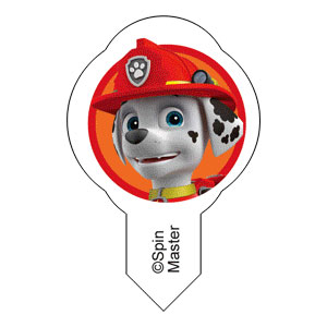 Paw Patrol Muffinaufleger essbar – 12 Stück | Oblaten-Aufleger Ø 3,5 cm | Cupcake Deko