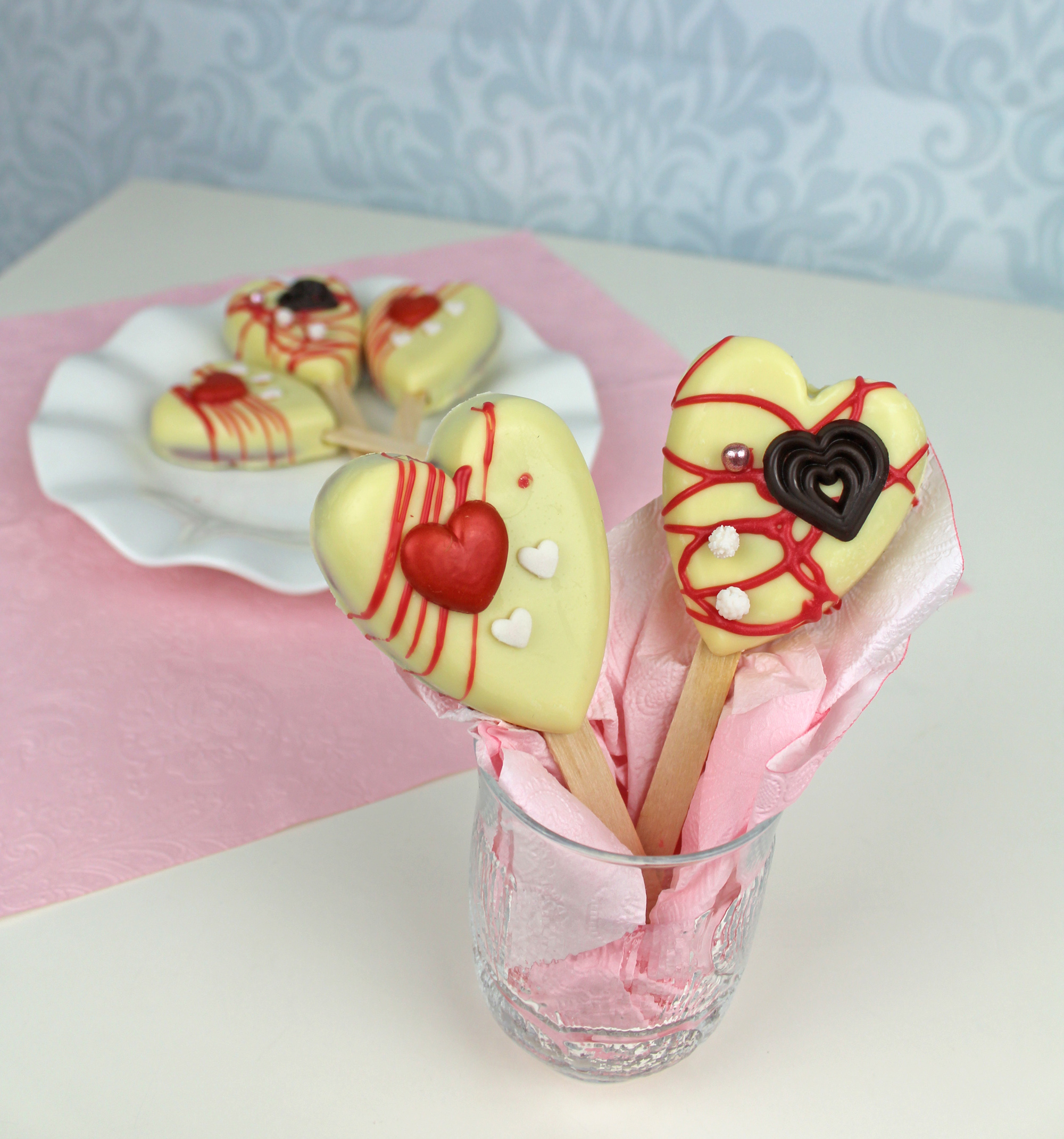 Kit Eis/Kuchen am Stiel Mini Heart