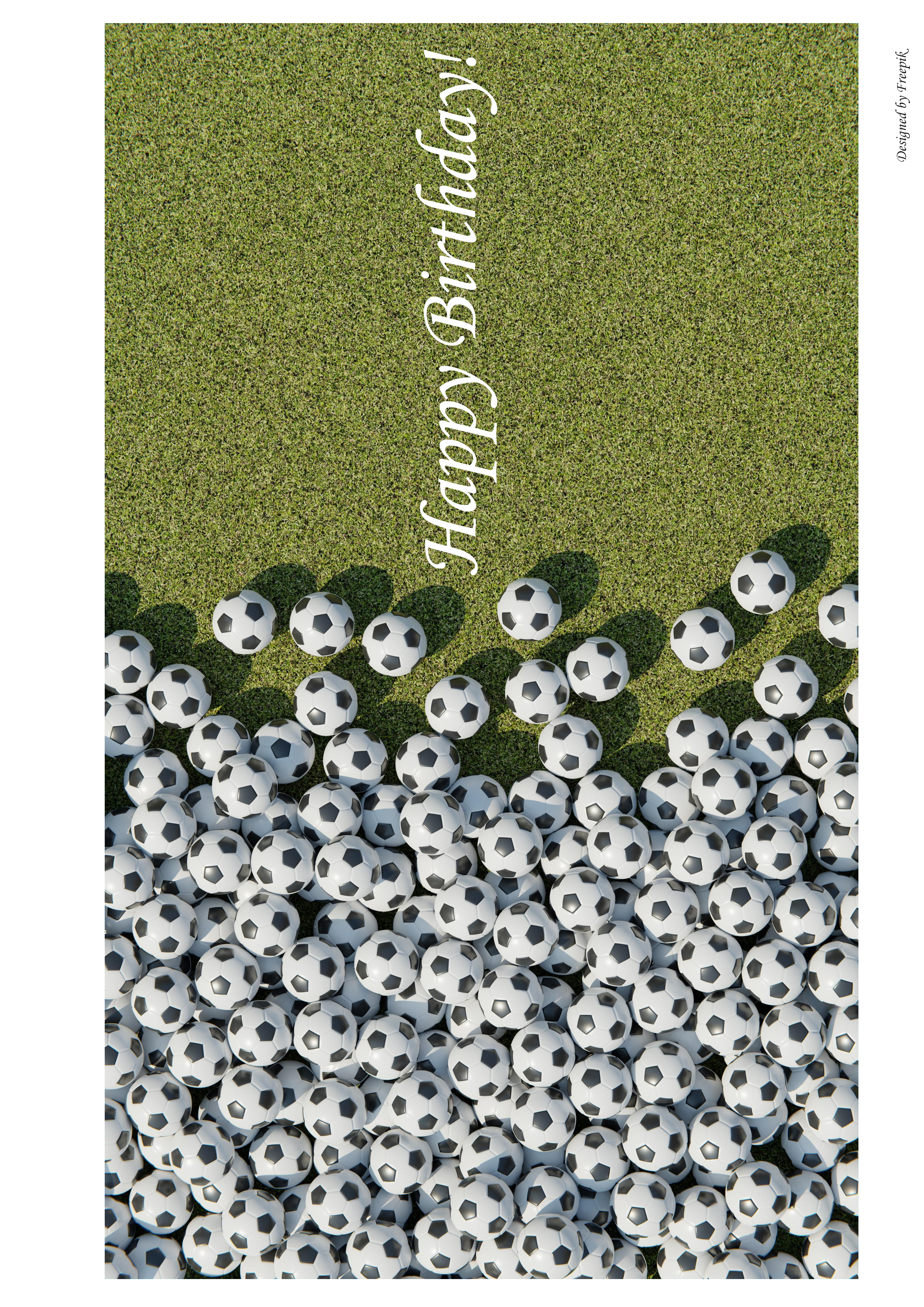 Tortenaufleger Fussball