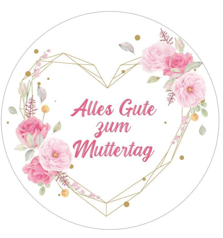 Tortenaufleger Muttertag