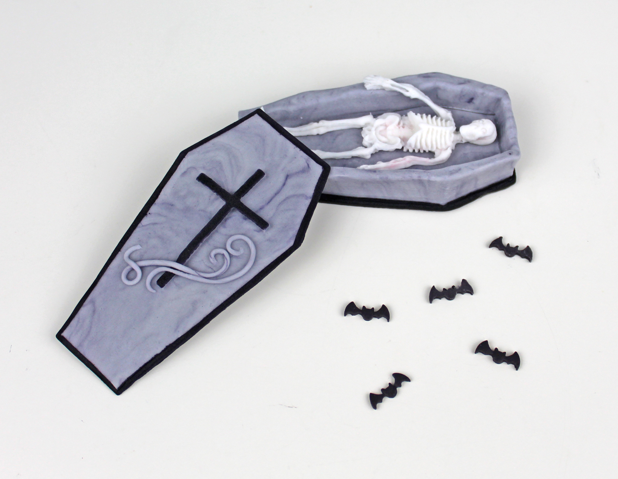 Silikonform Sarg Halloween