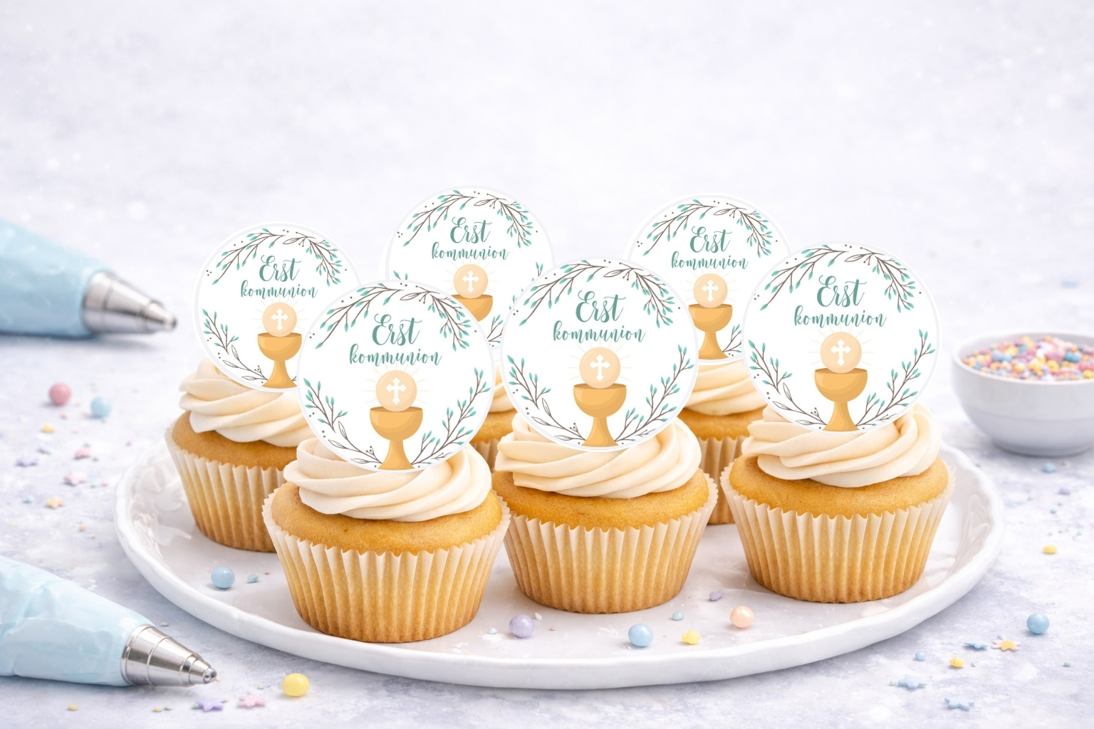 Muffinaufleger Erstkommunion
