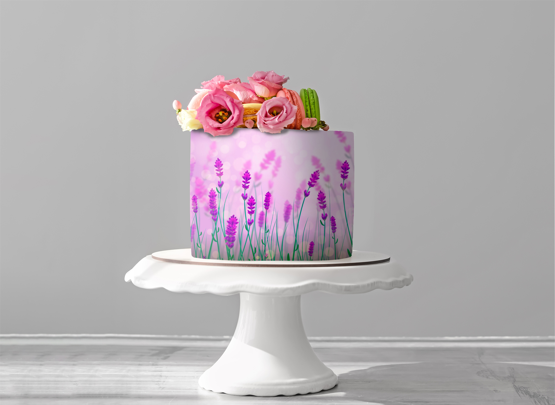 Deko Fondant Lavendel