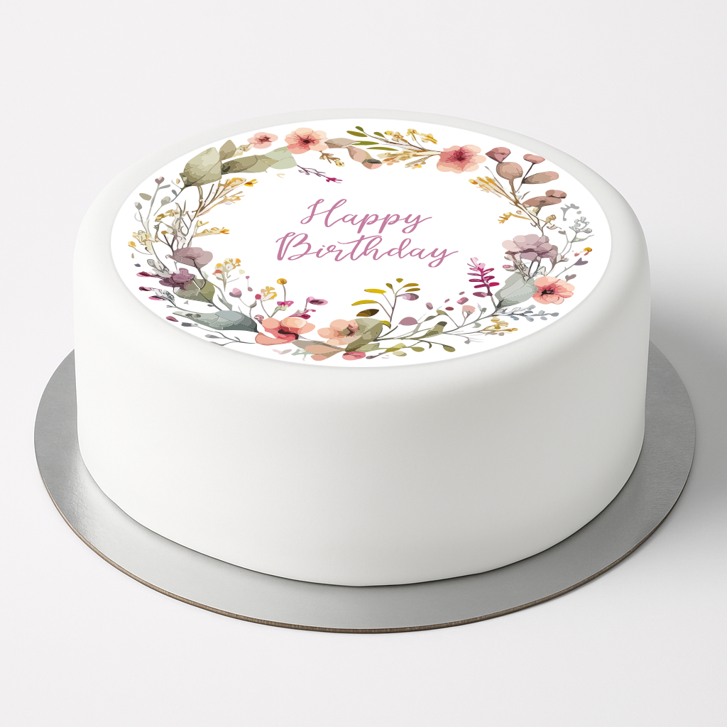 Tortenaufleger Geburtstag