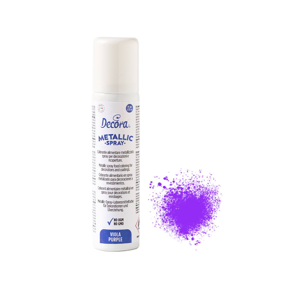 Metallic-Spray Violett – Lebensmittelspray MHD 05/26