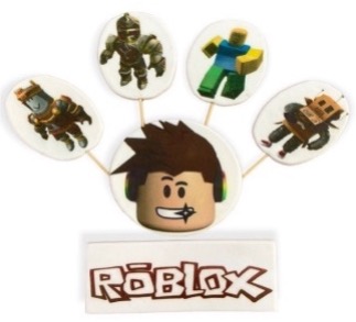 Essbares Roblox Caketopper