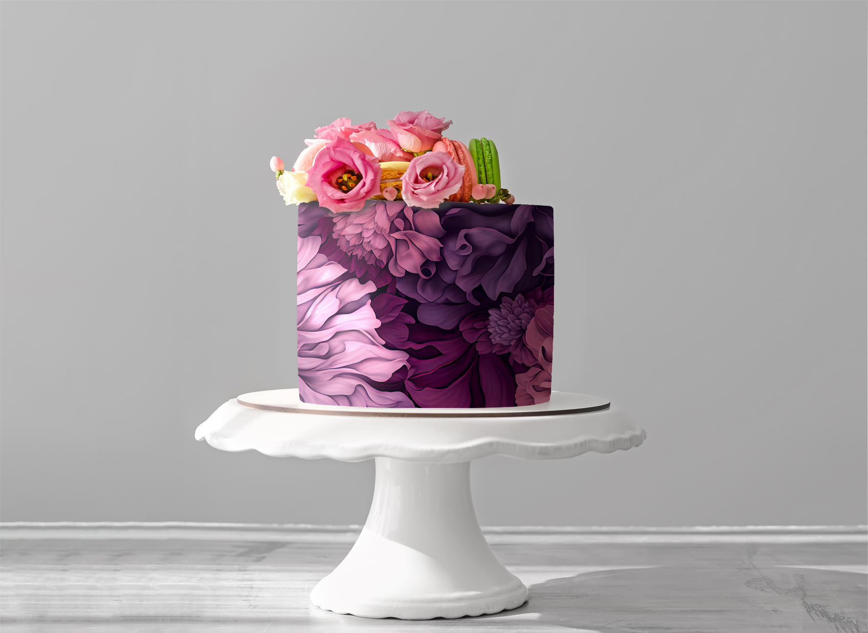 Deko Fondant  Blumen