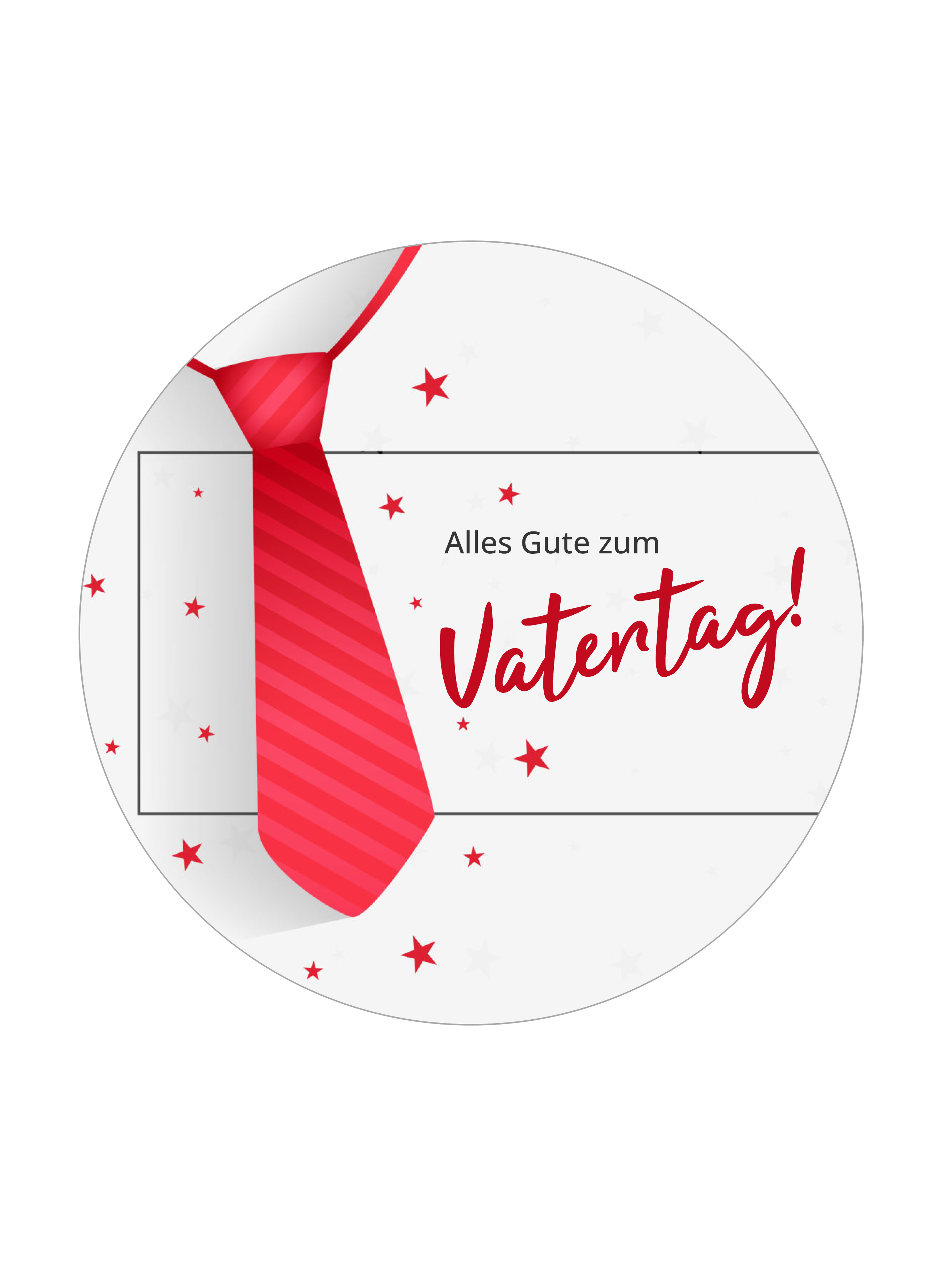 Tortenaufleger Vatertag