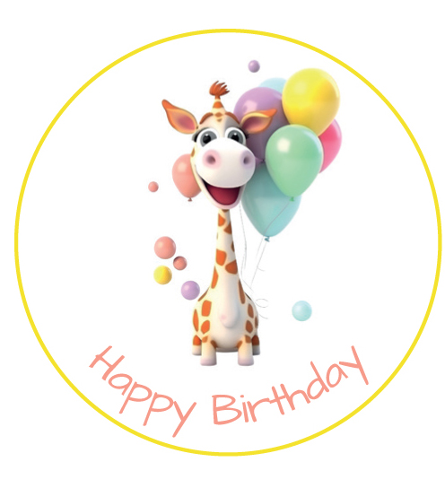 Muffinaufleger Geburtstag