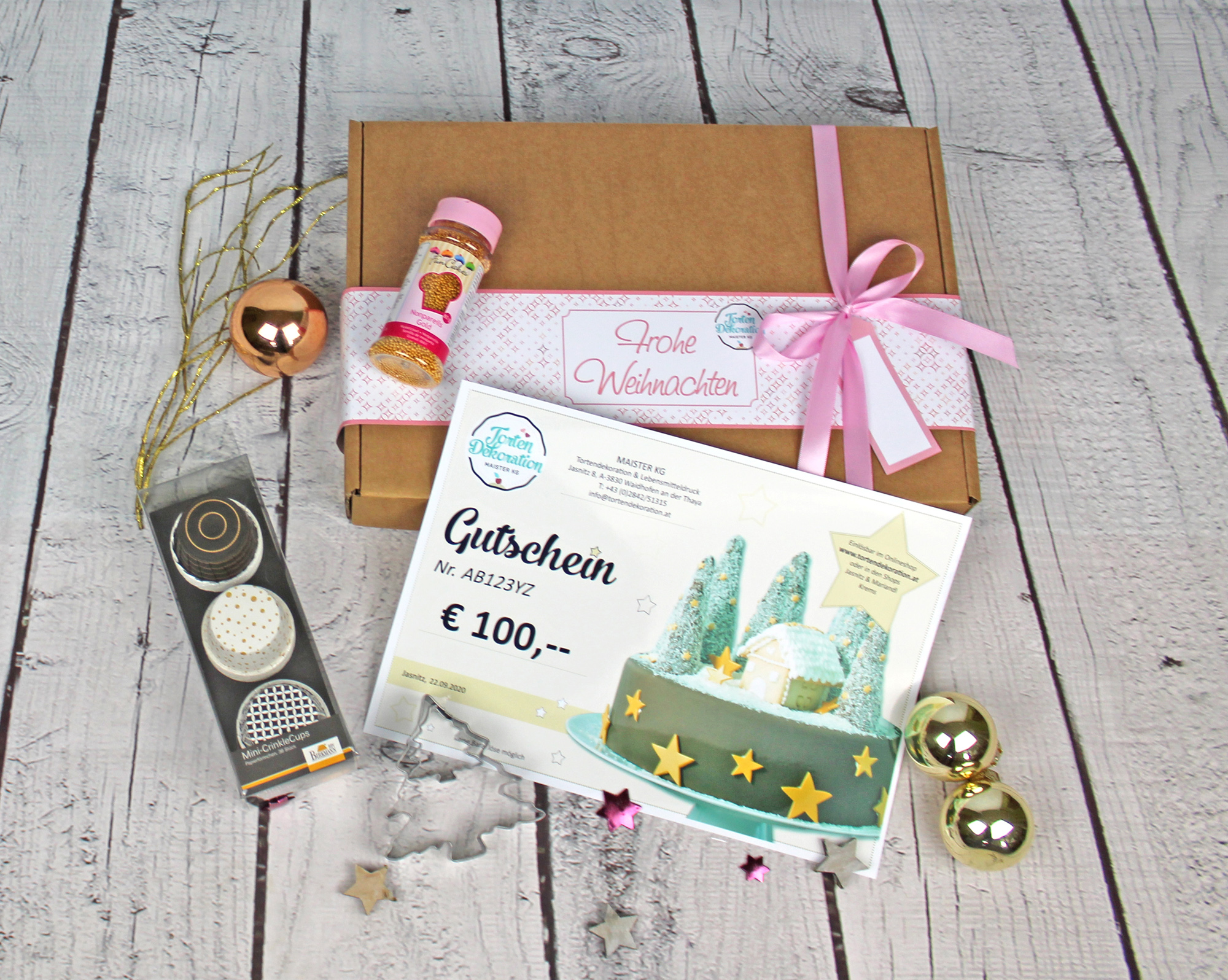 Gutscheinbox Weihnachten 100 Euro