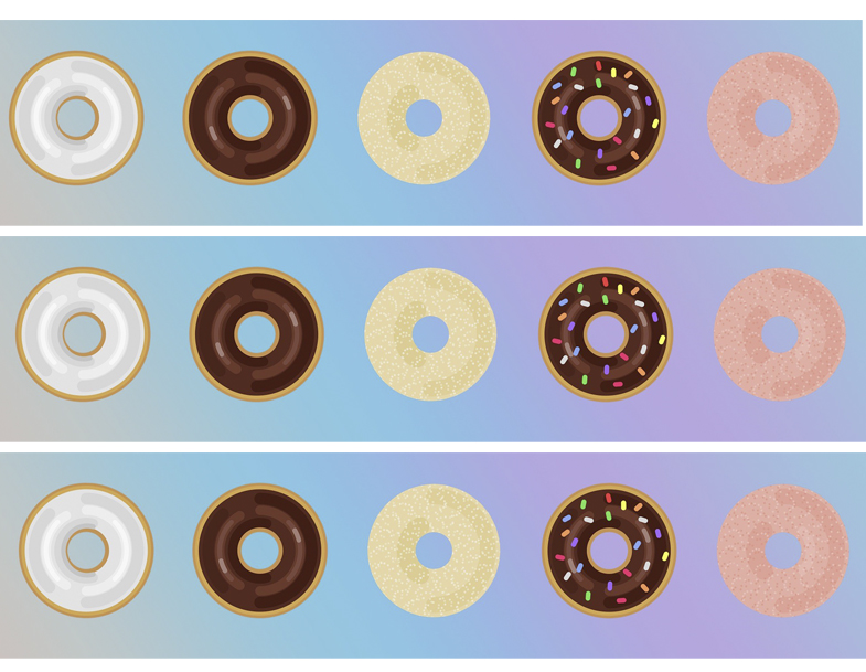 Tortenband Donut