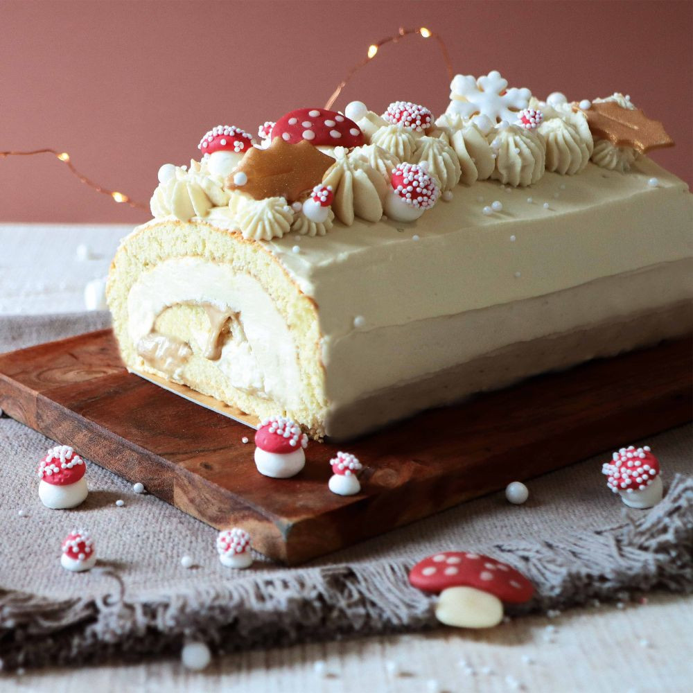 Marzipan Dekoration Winter – 6 Stück 15 g