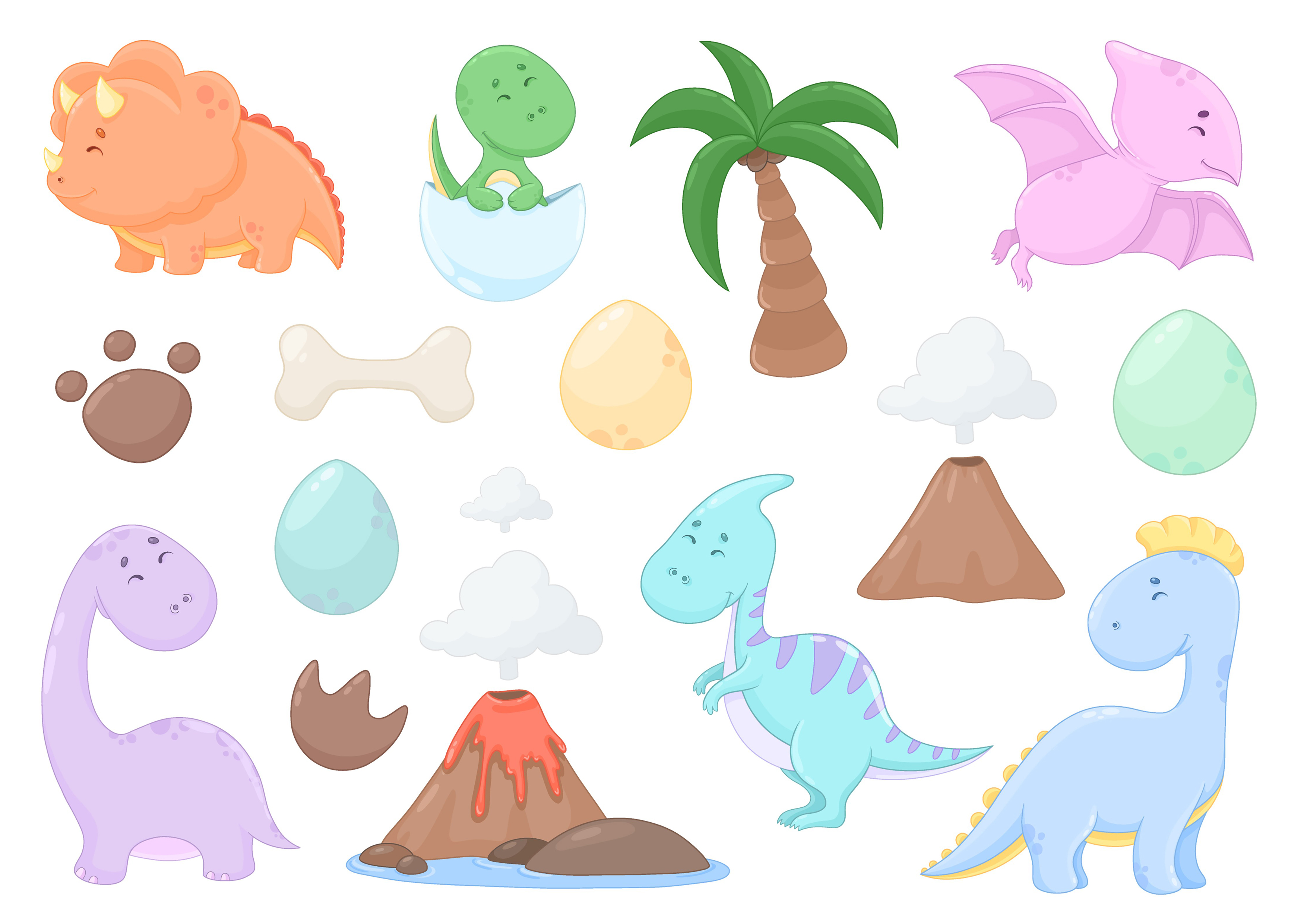 Wafer Paper / Oblatenpapier  Dinosaurier