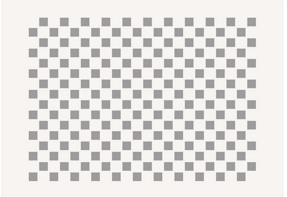 Dekorschablone Quadrate für Dekorbiskuit