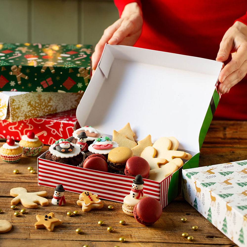 Keksschachtel  – die perfekte Geschenkbox für Weihnachtskekse