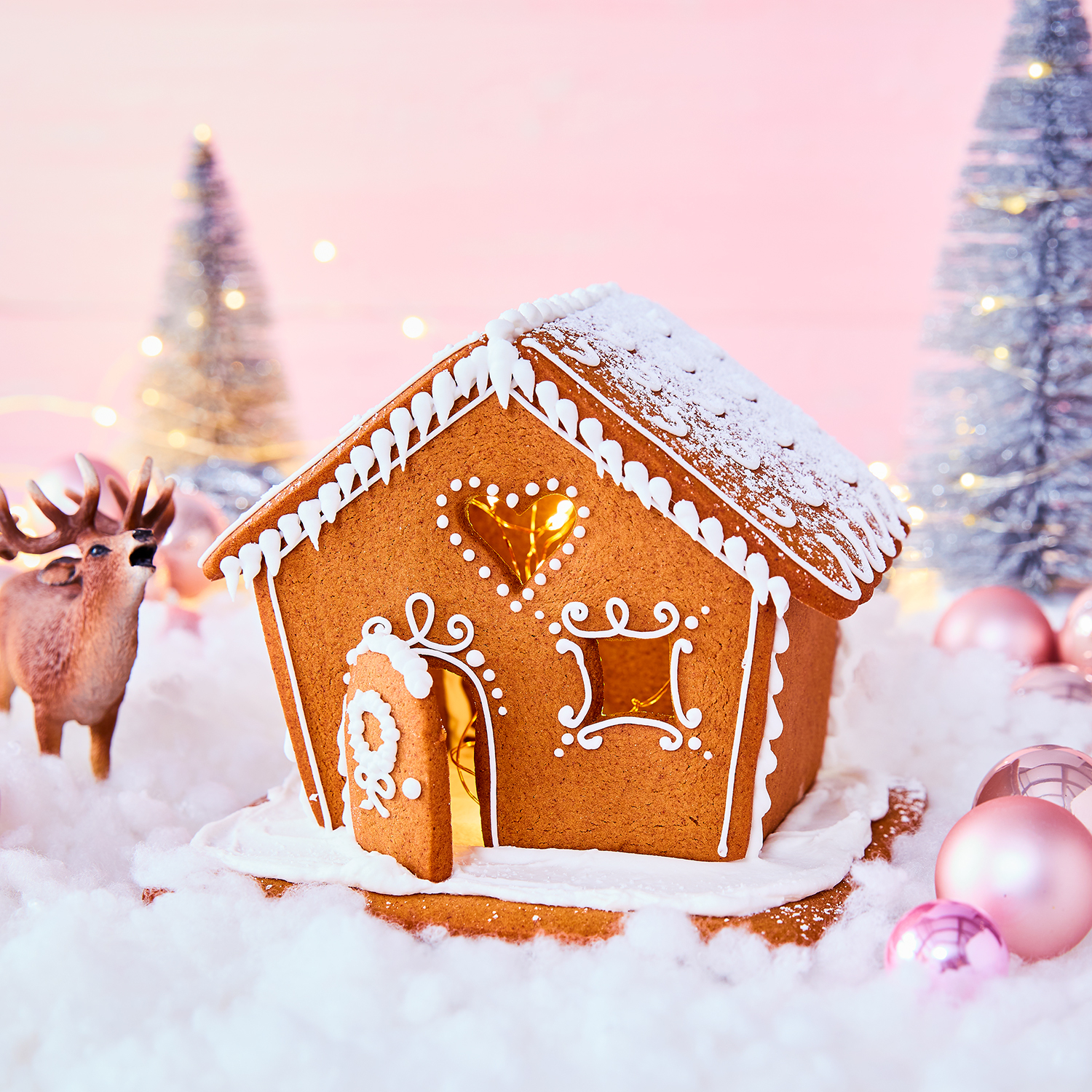 AUSSTECHFORMEN-SET LEBKUCHENHAUS EDELSTAHL | 6-TEILIG AUSSTECHFORMEN