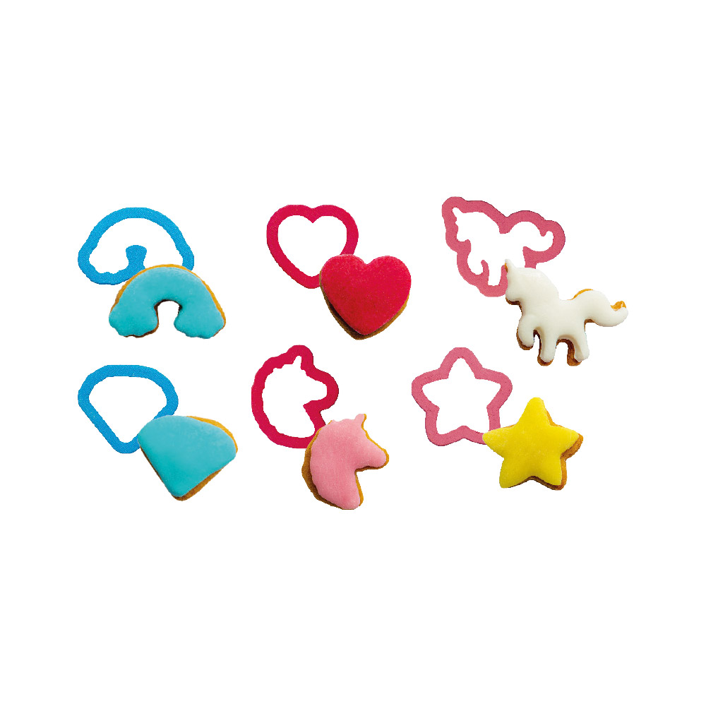 Ausstecherset Einhorn
