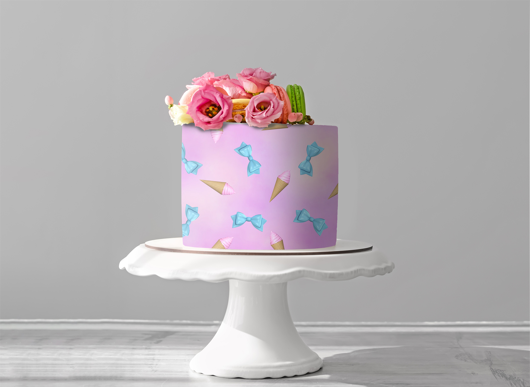 Deko Fondant Sommer