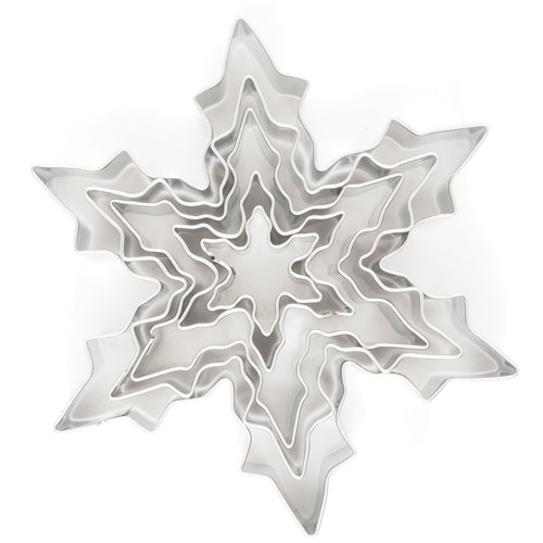 Ausstecherset Schneeflocke