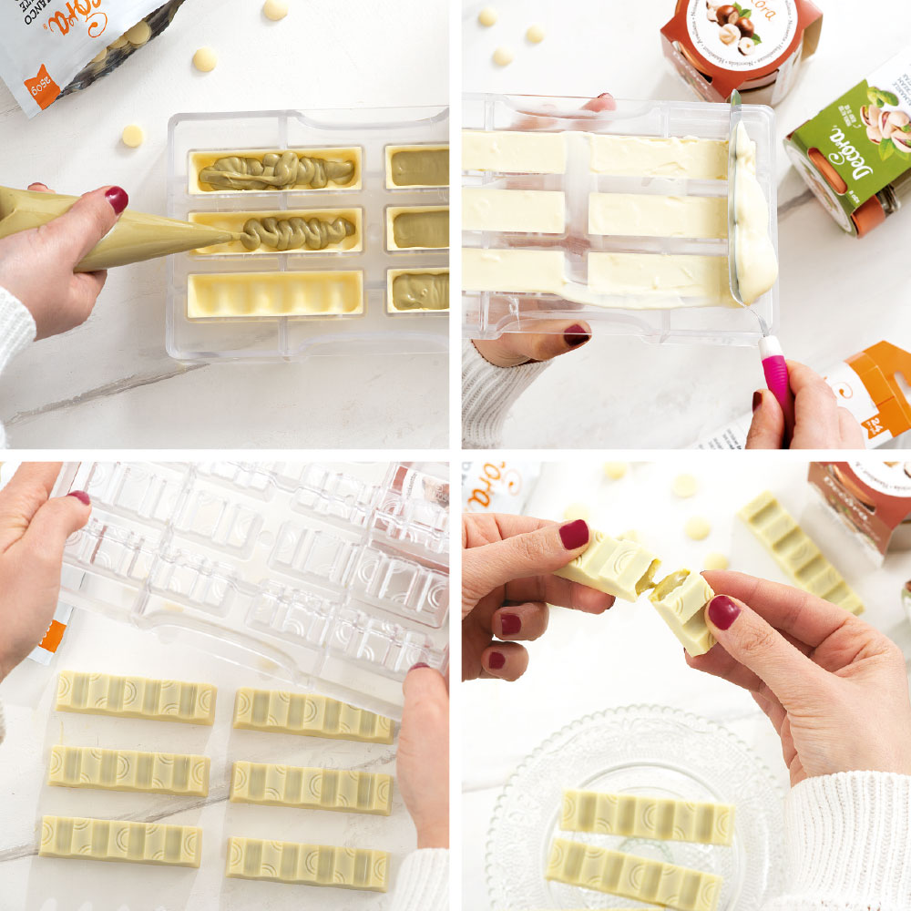 Pralinengussform Riegel