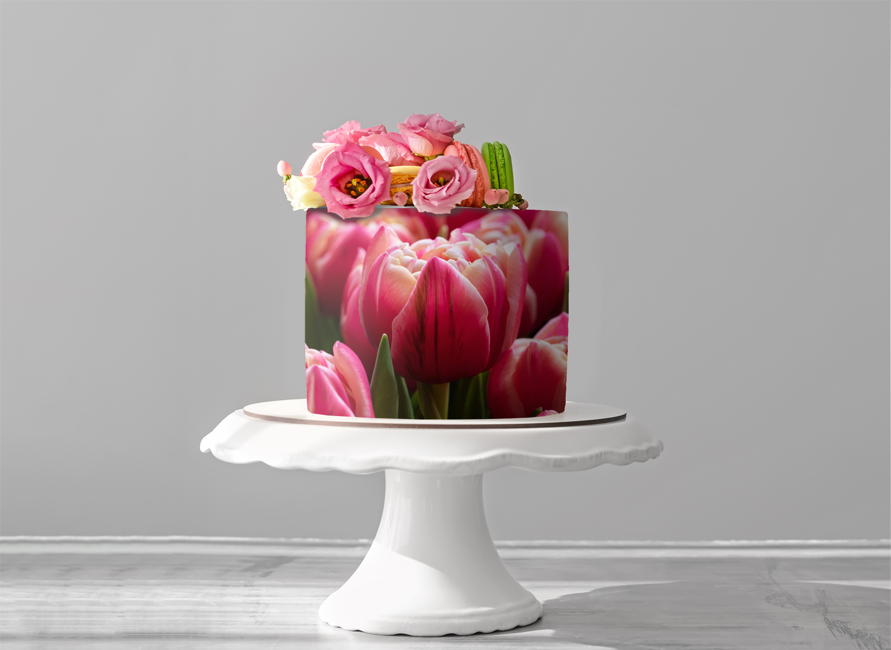 Deko Fondant Tulpen