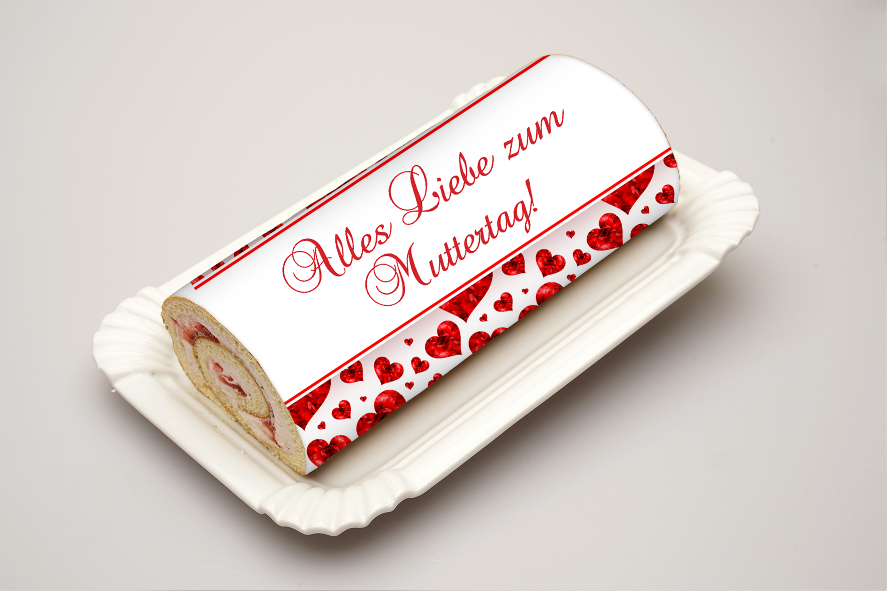 Rouladendekor "Alles Liebe zum Muttertag"