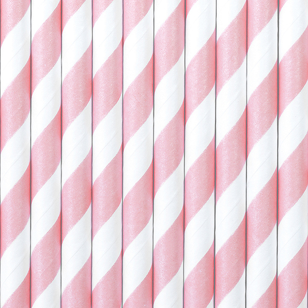 Cake Pop Stäbchen rosa gestreift